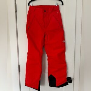 The North Face Boys' Red Snow Pants
